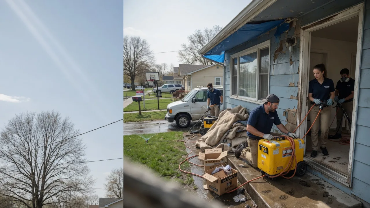 Basement Flood Cleanup in Arcola, MO near me